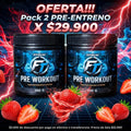 Pack 2 Pre-entreno Frutilla